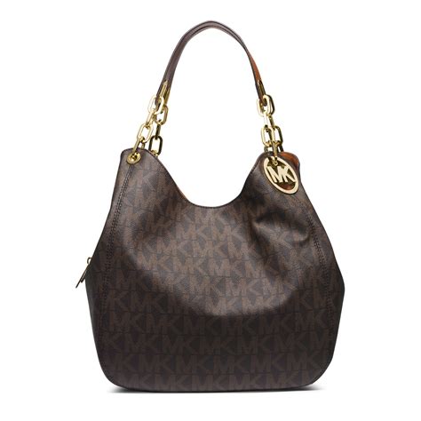 utube mk logo michael kors fulton large shoulder bag|Michael Kors shoulder bag.